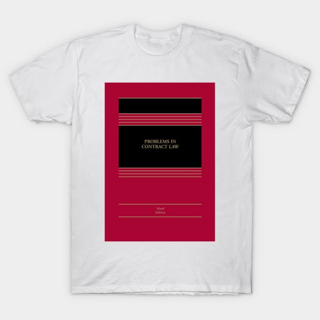 Contracts book T-Shirt by ampp